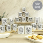 Personalised Dog Breed Mug | Gift for Pets