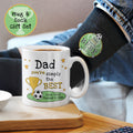 Personalised Simply The Best Mug & Socks Set for Father's Day