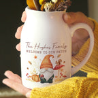 Personalised Autumn Gonk Flower Jug Vase | Vases | Inspired Creative Gifts