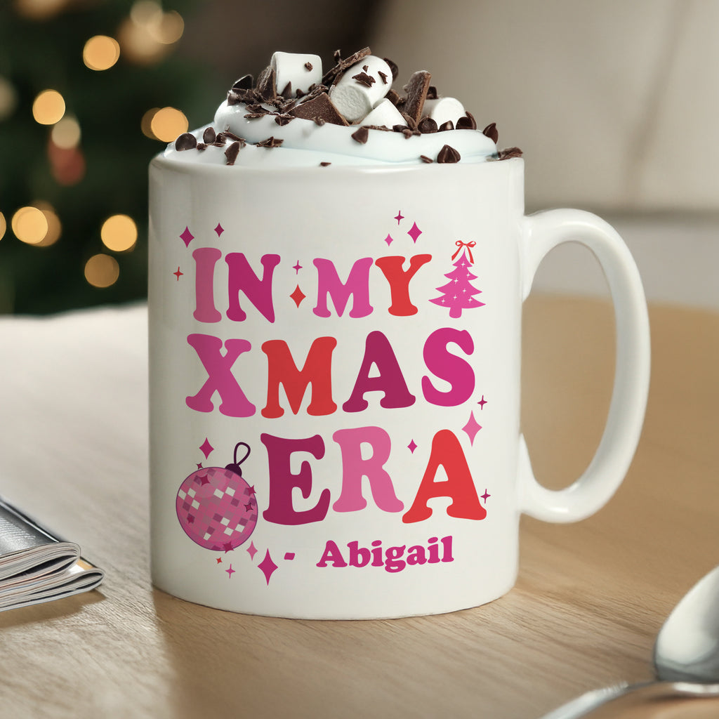 Personalised In My Christmas Era Mug | Christmas Gift