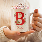 Personalised Christmas Initial Mug | Christmas Gift
