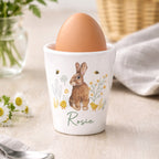 Personalised Easter Bunny Egg Cup for Easter