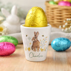 Personalised Easter Bunny Egg Cup for Easter