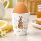 Personalised Easter Bunny Egg Cup for Easter
