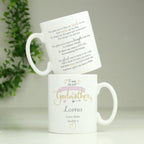 Personalised I Am Glad... Godmother Mug for Mother's Day