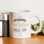 Personalised I Am Glad... Godfather Mug | Father's Day Gift