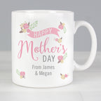 Personalised Floral Bouquet Mothers Day Mug for Mother's Day