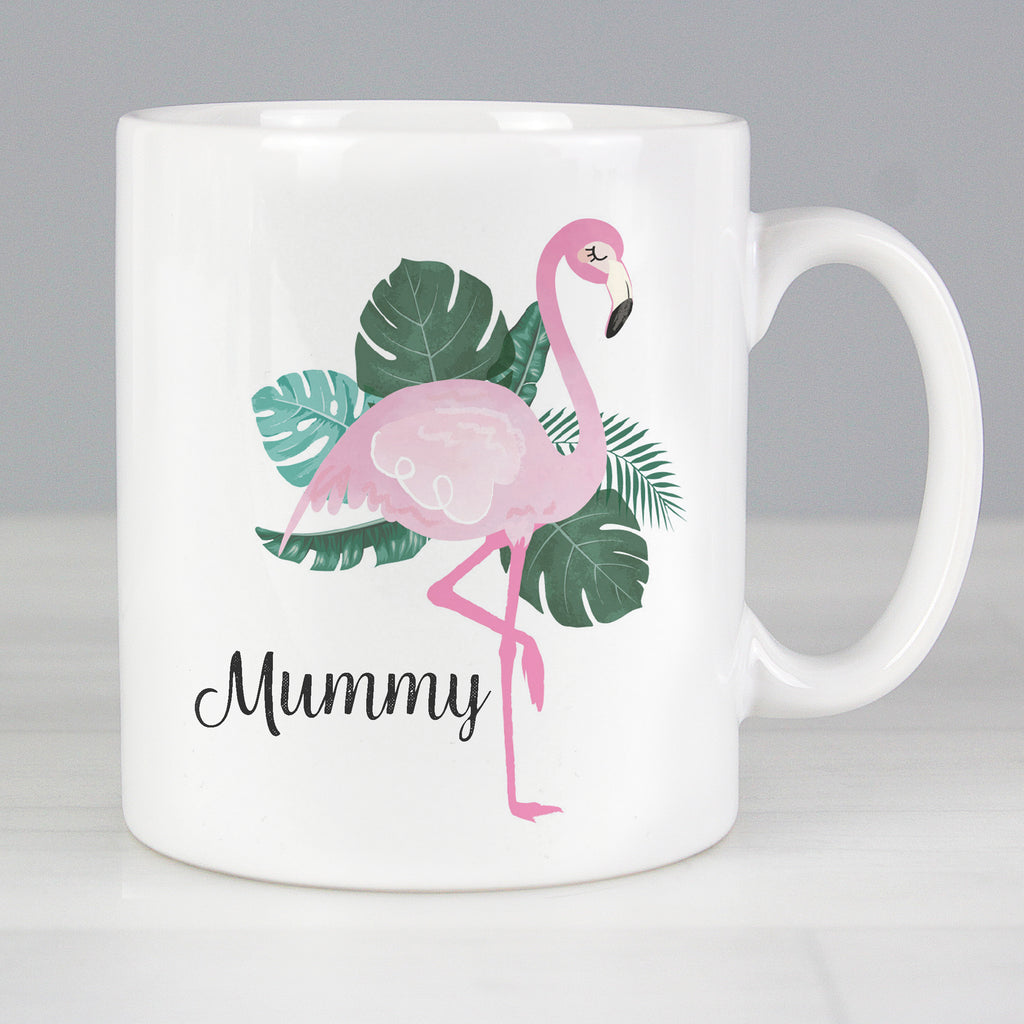 Personalised Flamingo Mug | Mother's Day Gift