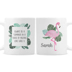 Personalised Flamingo Mug | Mother's Day Gift