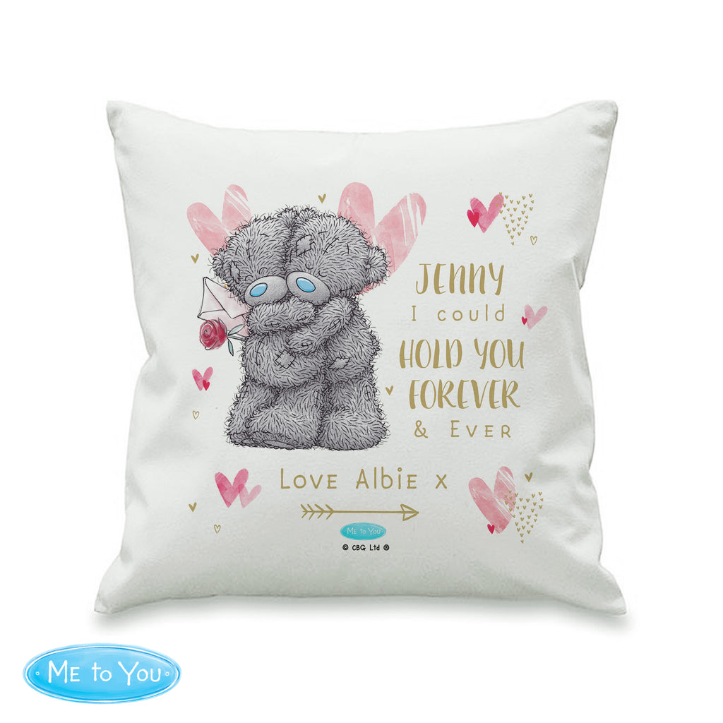 Personalised Me To You Hold You Forever Cushion | Textiles | Inspired Creative Gifts