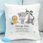 Personalised Tiny Tatty Teddy Jungle Animals Cushion | Textiles | Inspired Creative Gifts