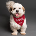 Personalised Love is... Dog Bandana | Mother's Day Gift