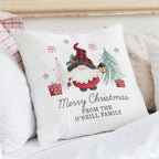 Personalised Gonk Christmas Cushion | Textiles