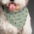 Personalised Highland Cow Dog Bandana | Gift for Her