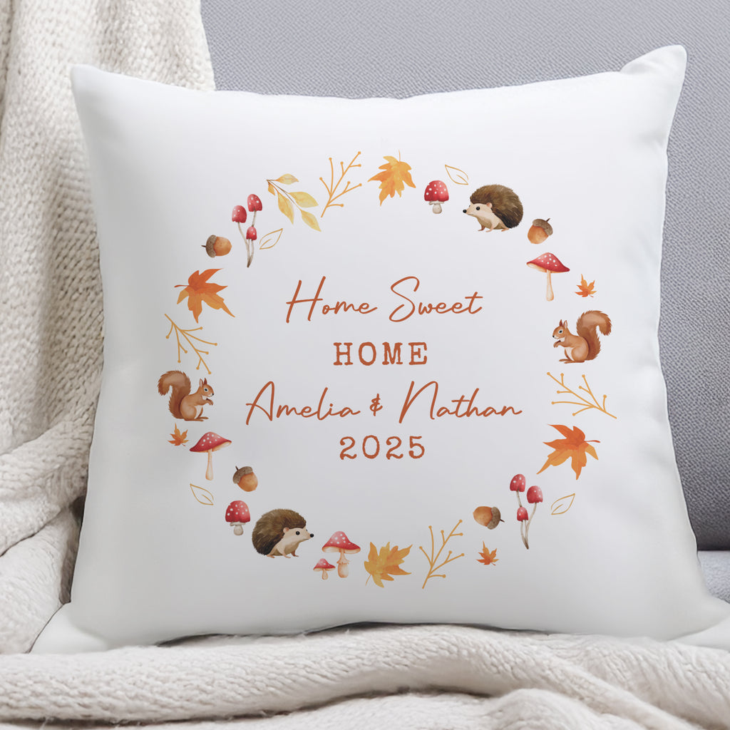 Personalised Autumn Cushion | Textiles | Inspired Creative Gifts