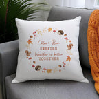 Personalised Autumn Cushion | Textiles | Inspired Creative Gifts