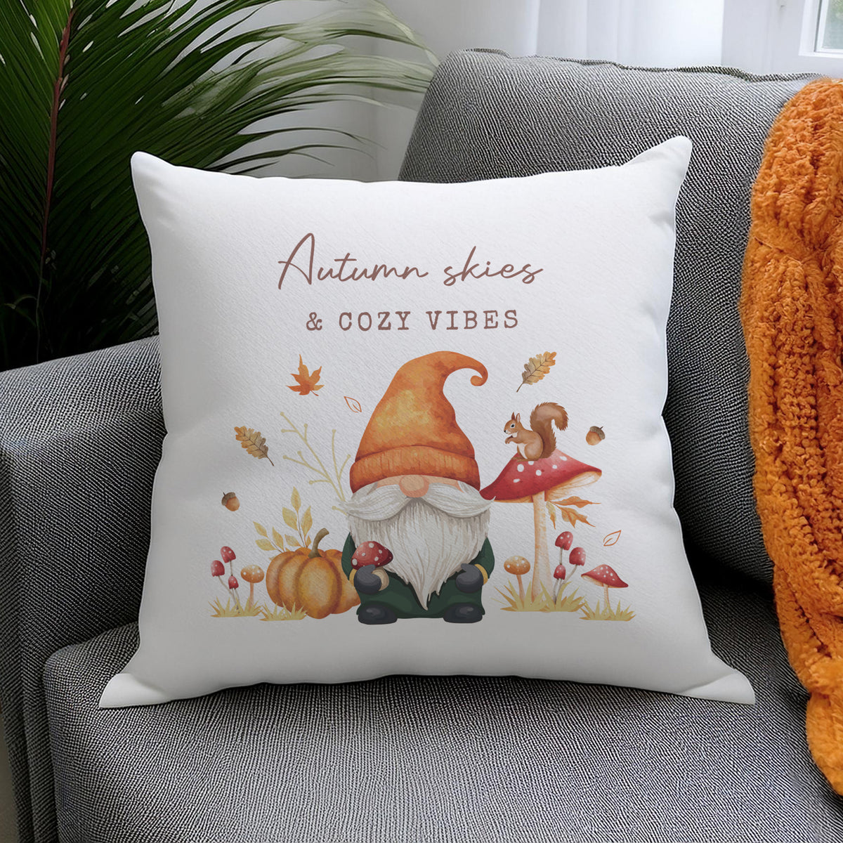 Personalised Autumn Gonk Cushion | Textiles