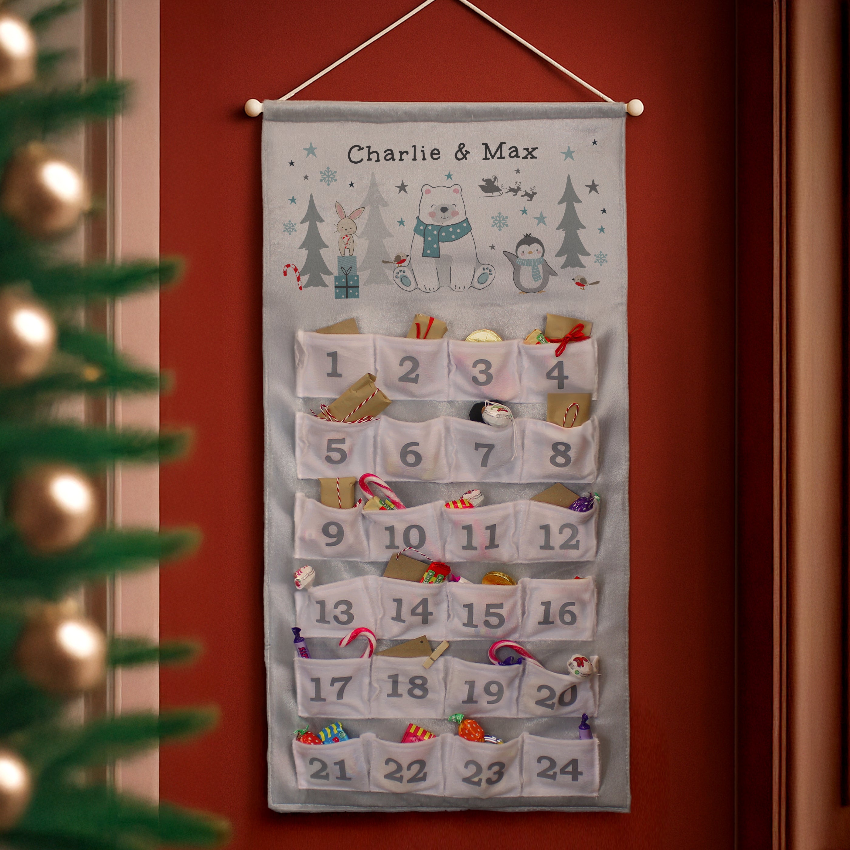 Personalised Polar Bear Advent Calendar |  | Inspired Creative Gifts