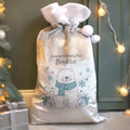 Personalised Polar Bear Christmas Sack |  | Inspired Creative Gifts
