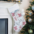 Personalised Pink Bow Christmas Stocking |  | Inspired Creative Gifts