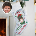 Personalised Photo Upload Elf Christmas Stocking |  | Inspired Creative Gifts