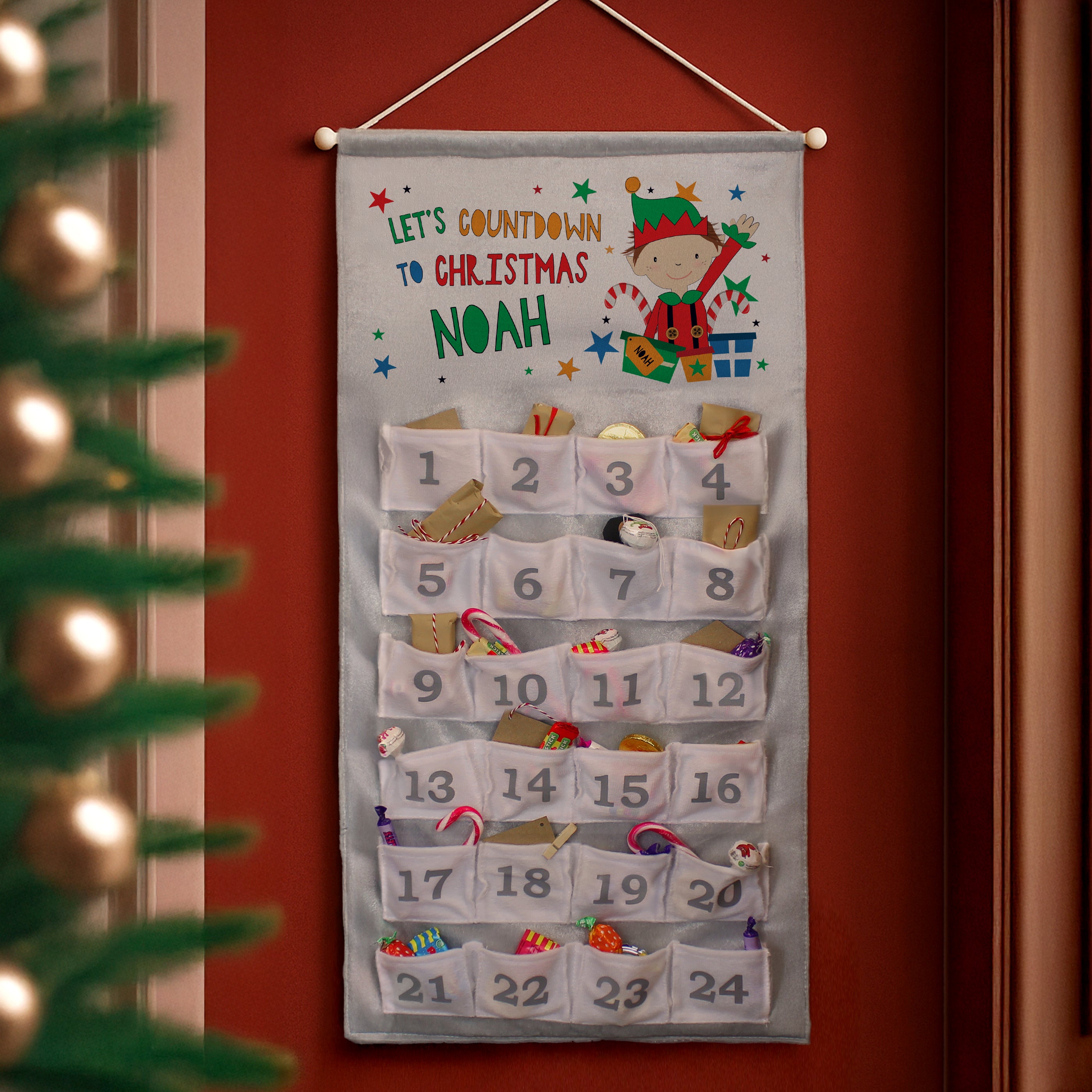 Personalised Christmas Elf Advent Calendar |  | Inspired Creative Gifts