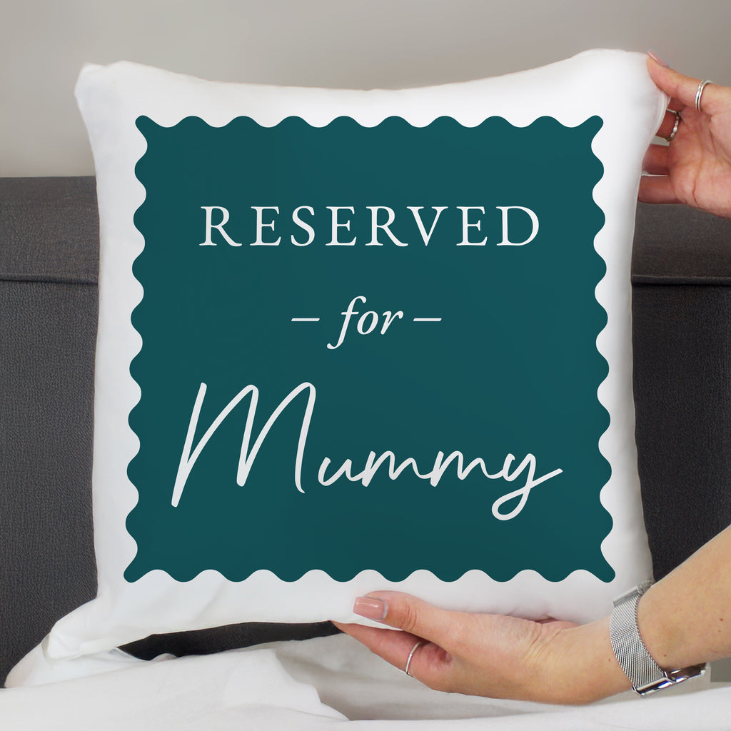 Personalised Deep Teal Reserved For Cushion | Textiles | Inspired Creative Gifts
