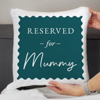 Personalised Deep Teal Reserved For Cushion | Textiles | Inspired Creative Gifts
