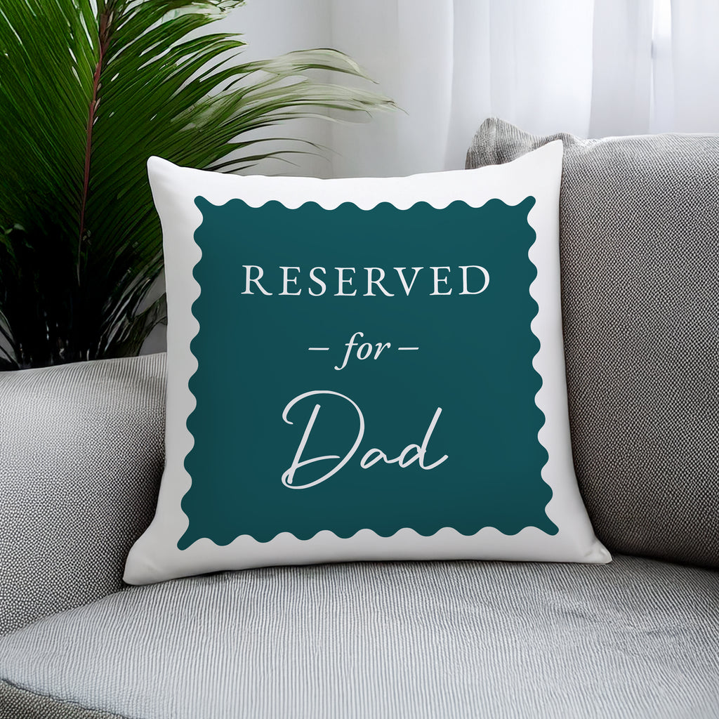 Personalised Deep Teal Reserved For Cushion | Textiles | Inspired Creative Gifts