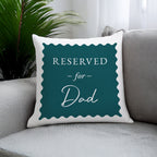 Personalised Deep Teal Reserved For Cushion | Textiles | Inspired Creative Gifts