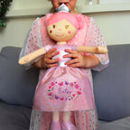Personalised Floral Princess Rag Doll | Christmas Gift