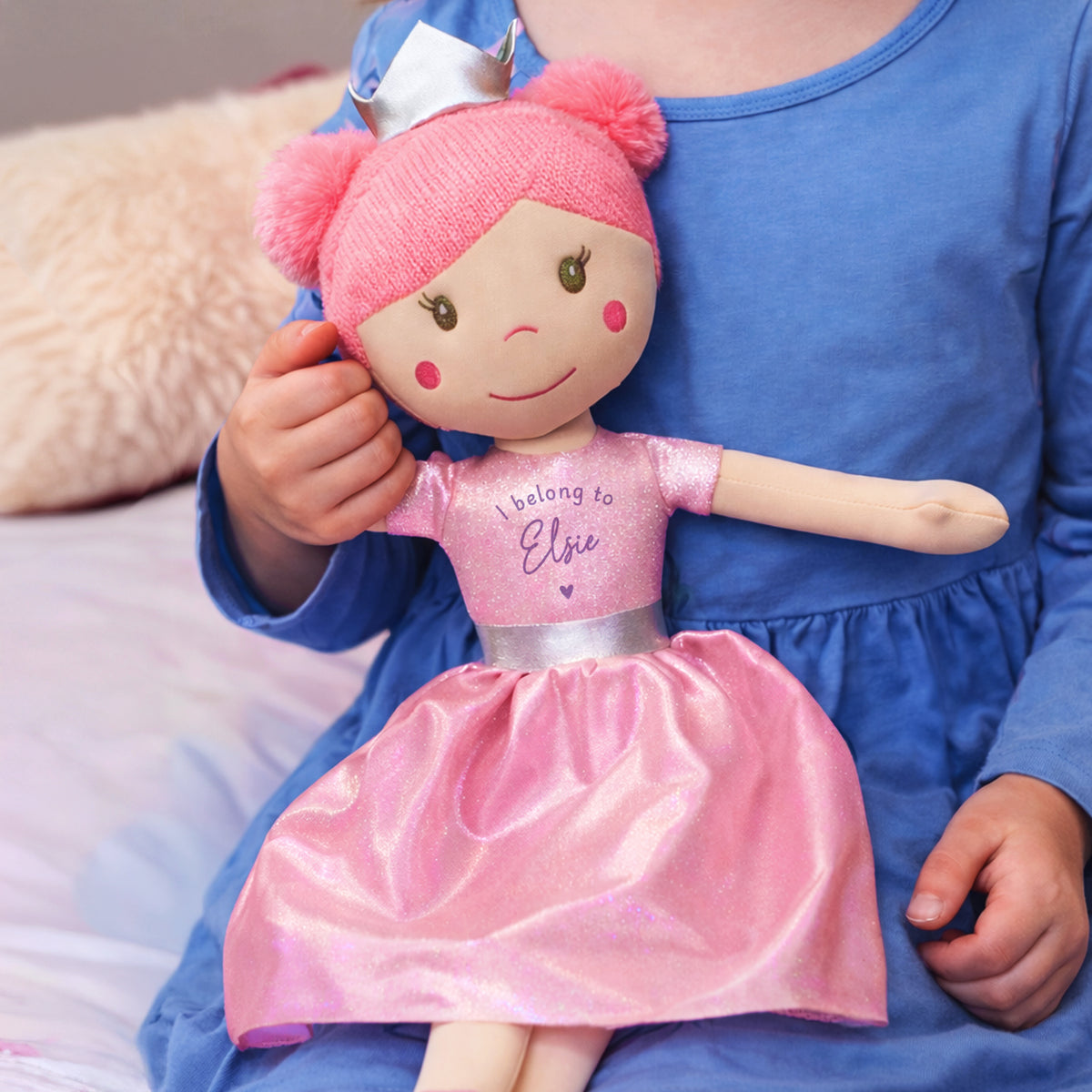 Personalised I Belong To Princess Rag Doll | Christmas Gift