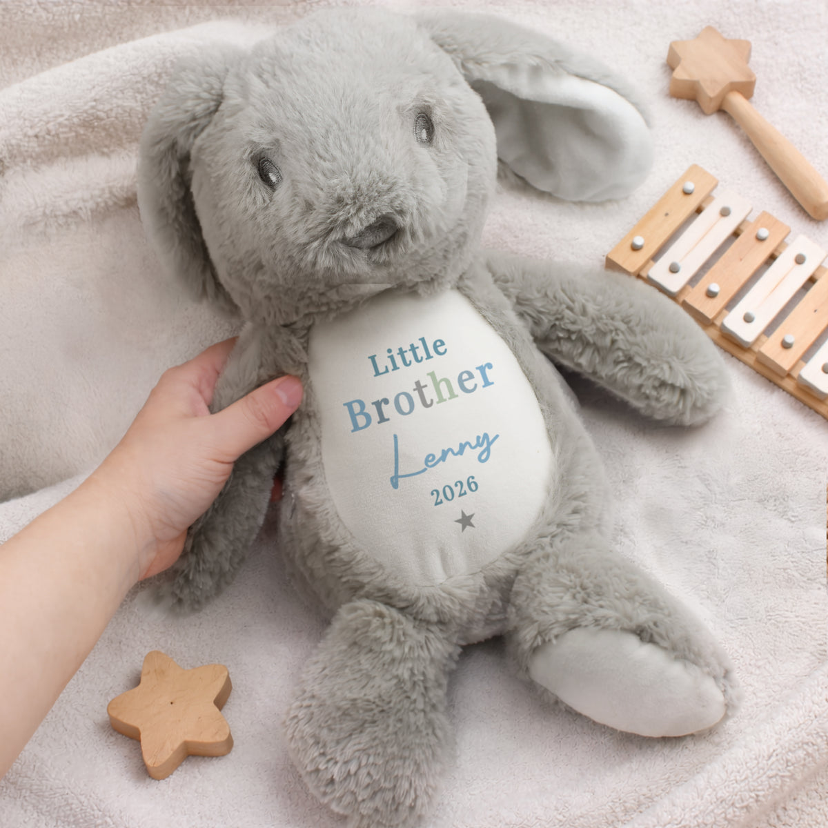 Personalised Brother Bunny | Plush | Inspired Creative Gifts