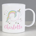 Personalised Baby Unicorn Plastic Mug | Christmas Gift