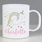 Personalised Baby Unicorn Plastic Mug | Christmas Gift