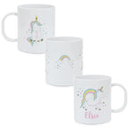 Personalised Baby Unicorn Plastic Mug | Christmas Gift