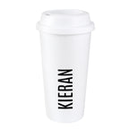 Personalised Name Insulated Reusable Eco Travel Cup | Mug | Inspired Creative Gifts