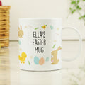 Personalised Easter Bunny Plastic Mug for Easter