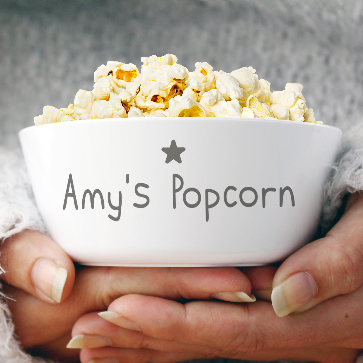 Personalised Name Only Plastic Bowl | Mealtime Essentials | Inspired Creative Gifts