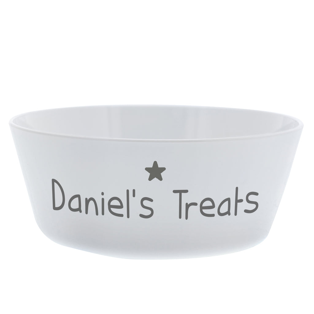 Personalised Name Only Plastic Bowl | Mealtime Essentials | Inspired Creative Gifts