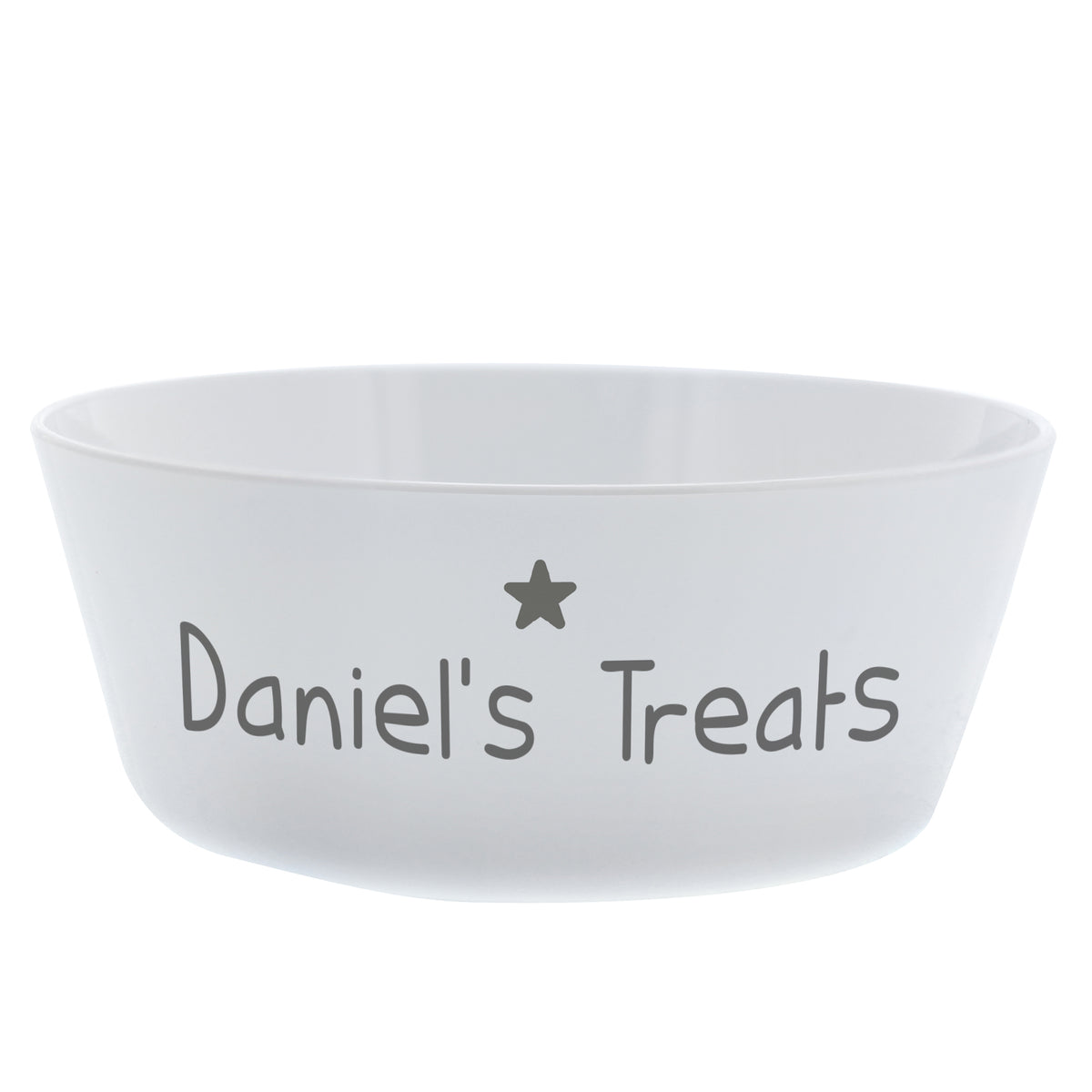 Personalised Name Only Plastic Bowl | Mealtime Essentials | Inspired Creative Gifts