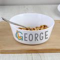 Personalised Animal Alphabet Plastic Bowl | Mealtime Essentials | Inspired Creative Gifts