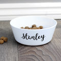 Personalised Name Plastic Cat Bowl | Christmas Gift