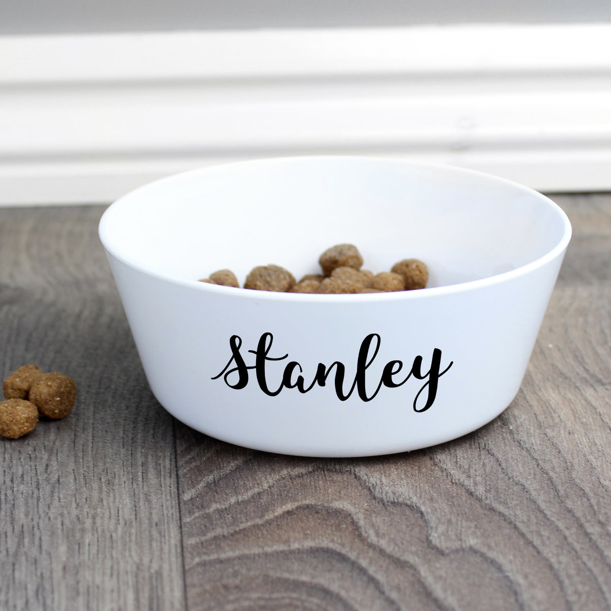 Personalised Name Plastic Cat Bowl | Christmas Gift