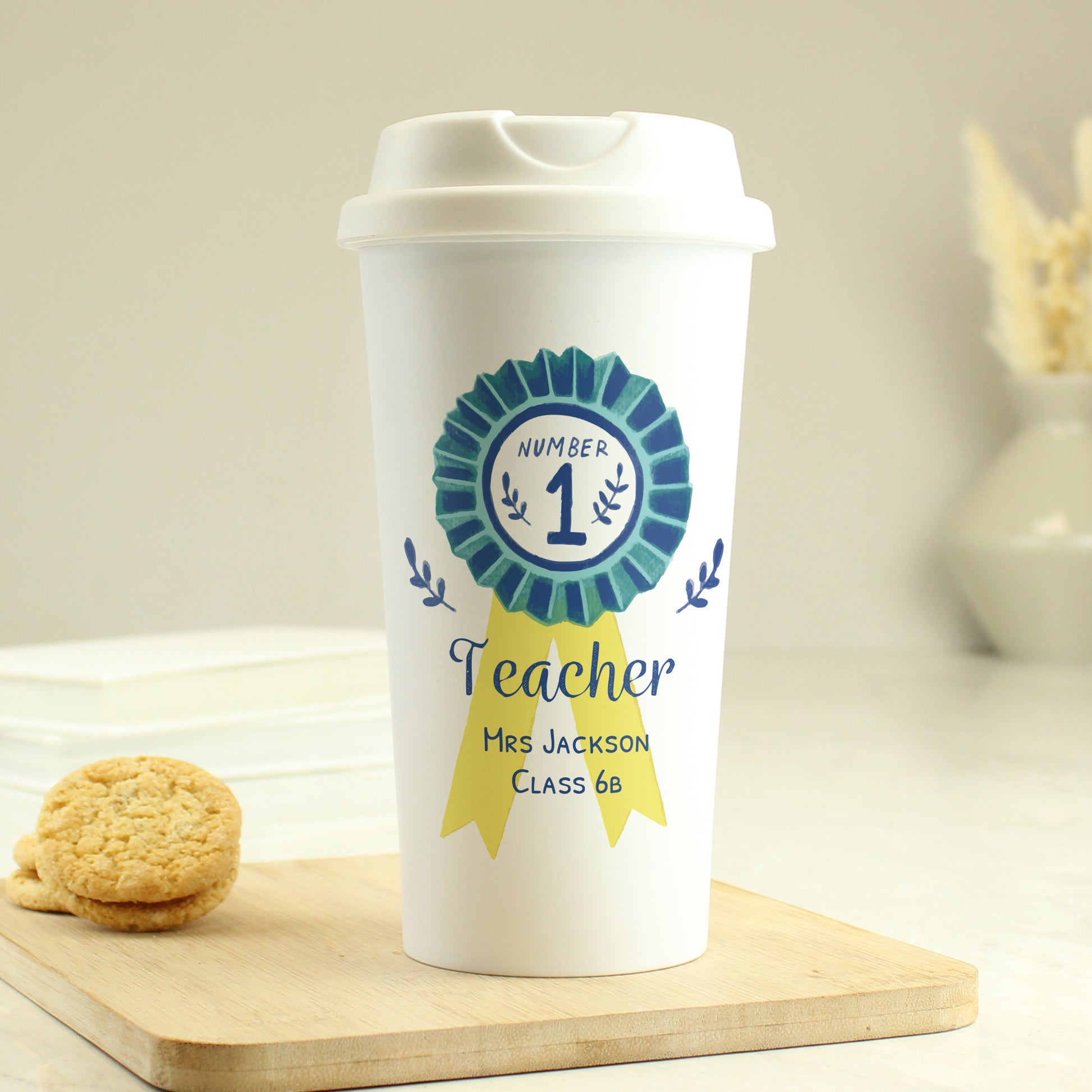 Personalised Number 1 Travel Mug - Inspired Creative Gifts