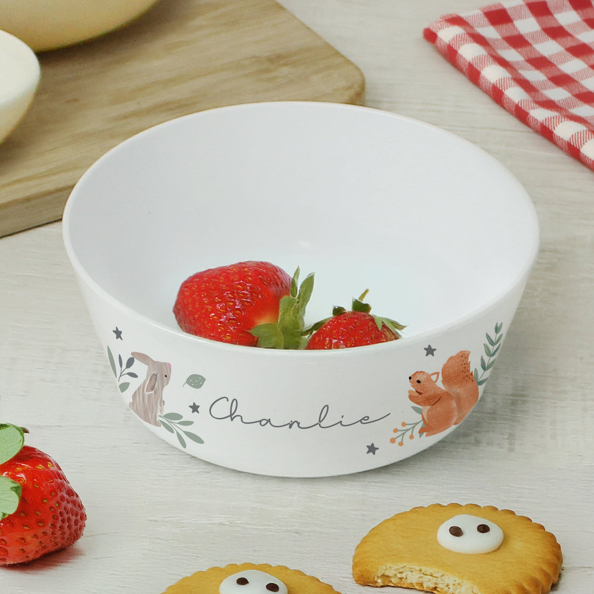 Personalised Woodland Animals Bowl | Kitchen, Baking & Dining Gifts | Inspired Creative Gifts