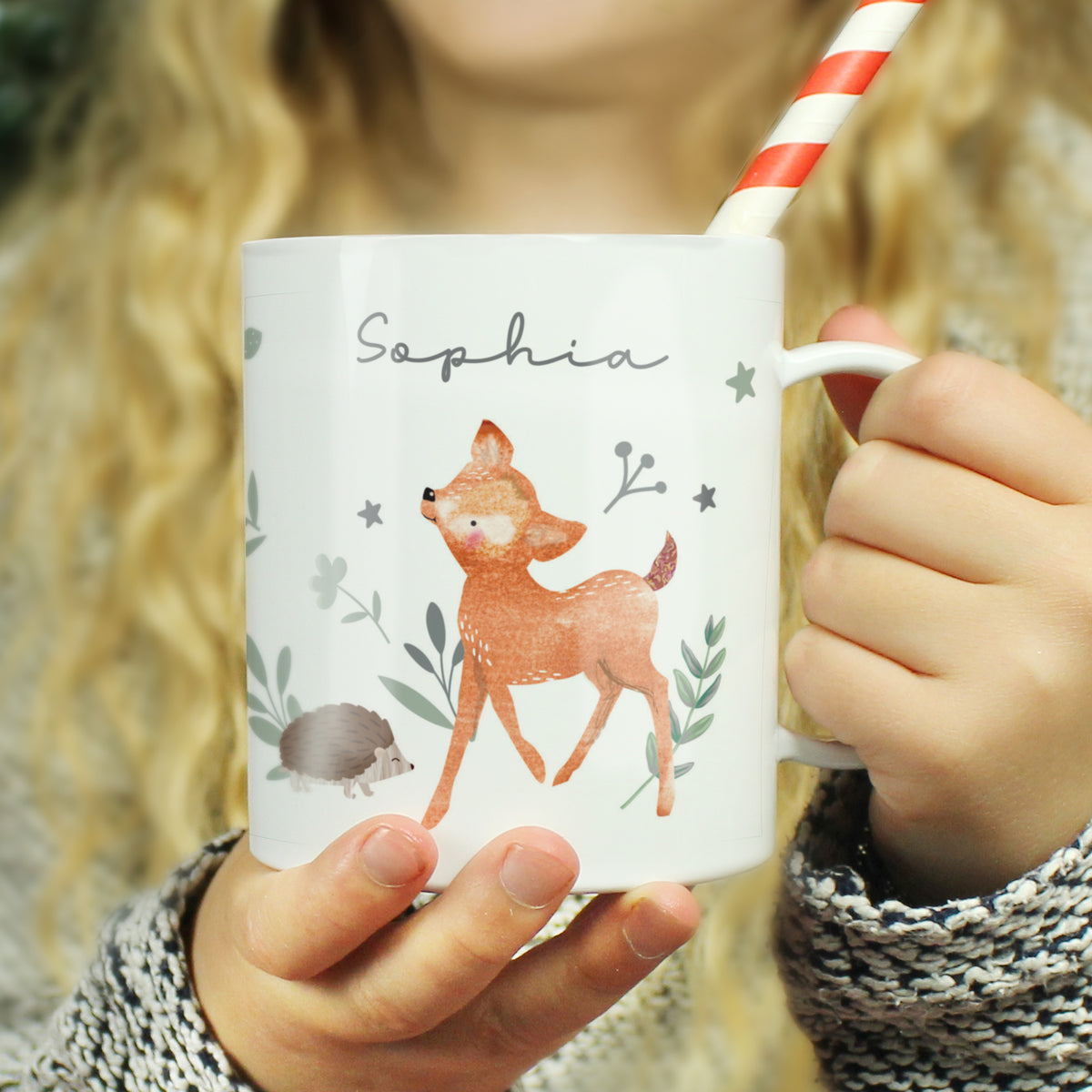 Personalised Woodland Animals Breakfast Set | Kitchen, Baking & Dining Gifts | Inspired Creative Gifts