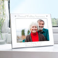 Personalised Diamond Anniversary 5x7 Landscape Photo Frame | Photo Frames, Albums and Guestbooks