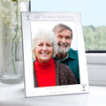 Personalised Silver 5x7 60th Wedding Anniversary Photo Frame | Photo Frames, Albums and Guestbooks | Wedding Gift