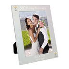 Personalised Silver 5x7 50th Wedding Anniversary Photo Frame for Wedding
